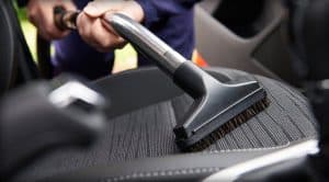 Car Detailing Vacuuming Interior